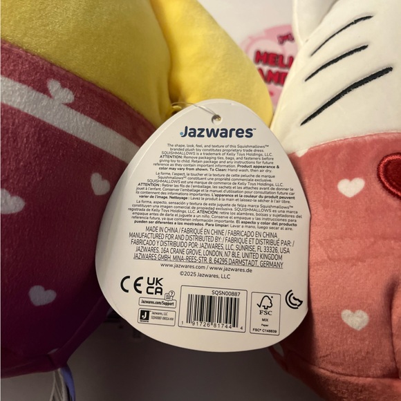 Squishmallows Sanrio 8-Inch Duo Pack - Hello Kitty + Pompompurin BRAND NEW! - Picture 7 of 10